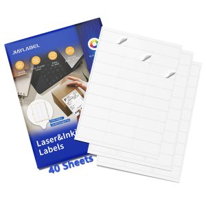 Shipping Label Return Address Mailing Sticker Paper 1" x 2-5/8" 1200 Labels for Inkjet Printer
